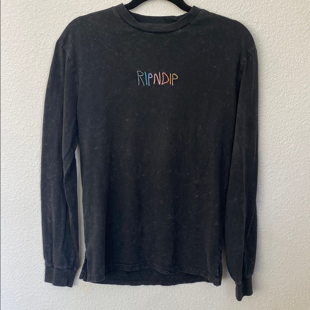 RIPNDIP Black Long Sleeve Shirt